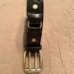 Black Leather Belt